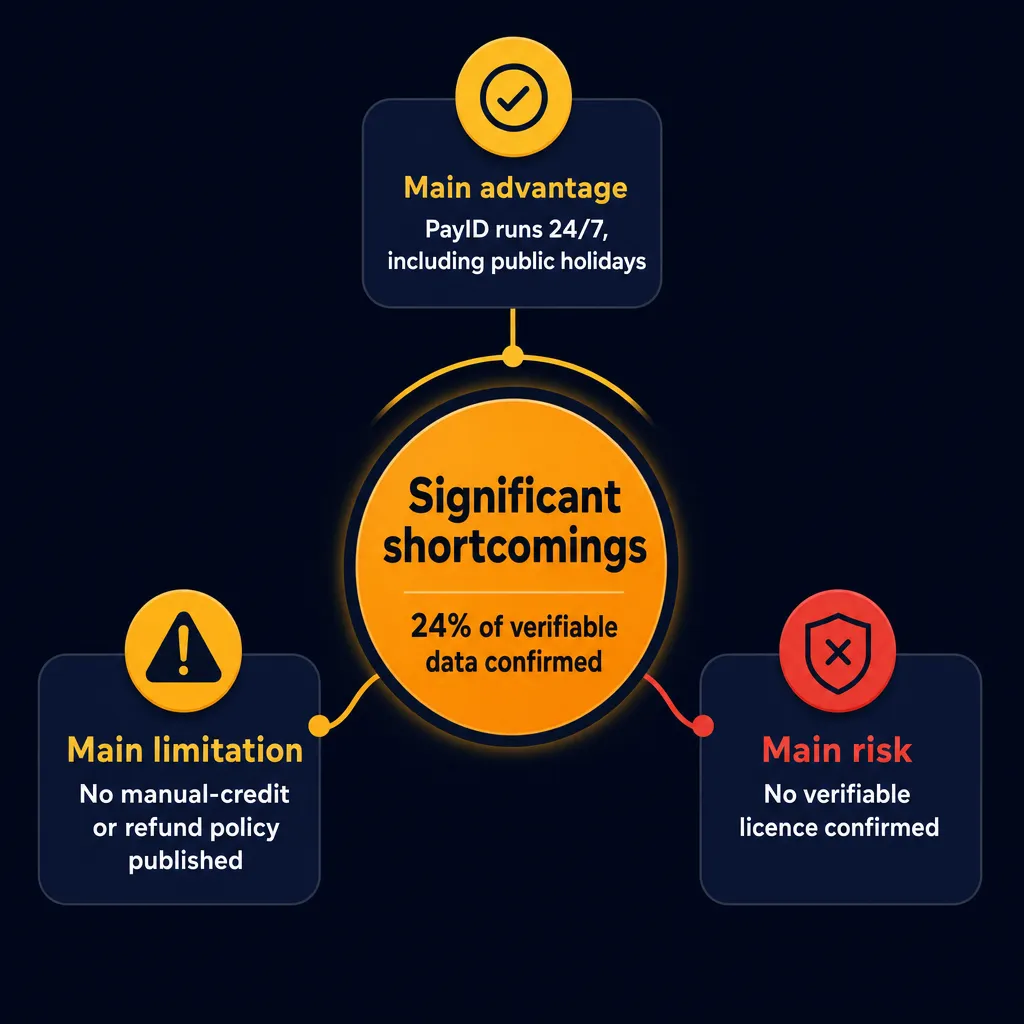 Kaboom77 deposit verdict summary with confirmation rate