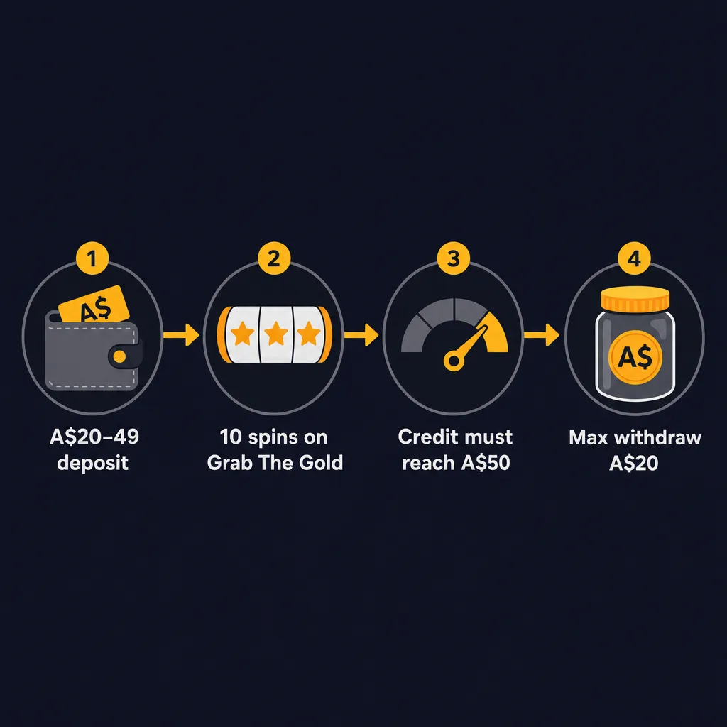 Steps from deposit to capped withdrawal for Bronze tier