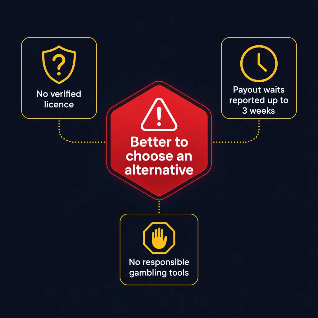 Verdict graphic showing Kaboom77 rated better to avoid